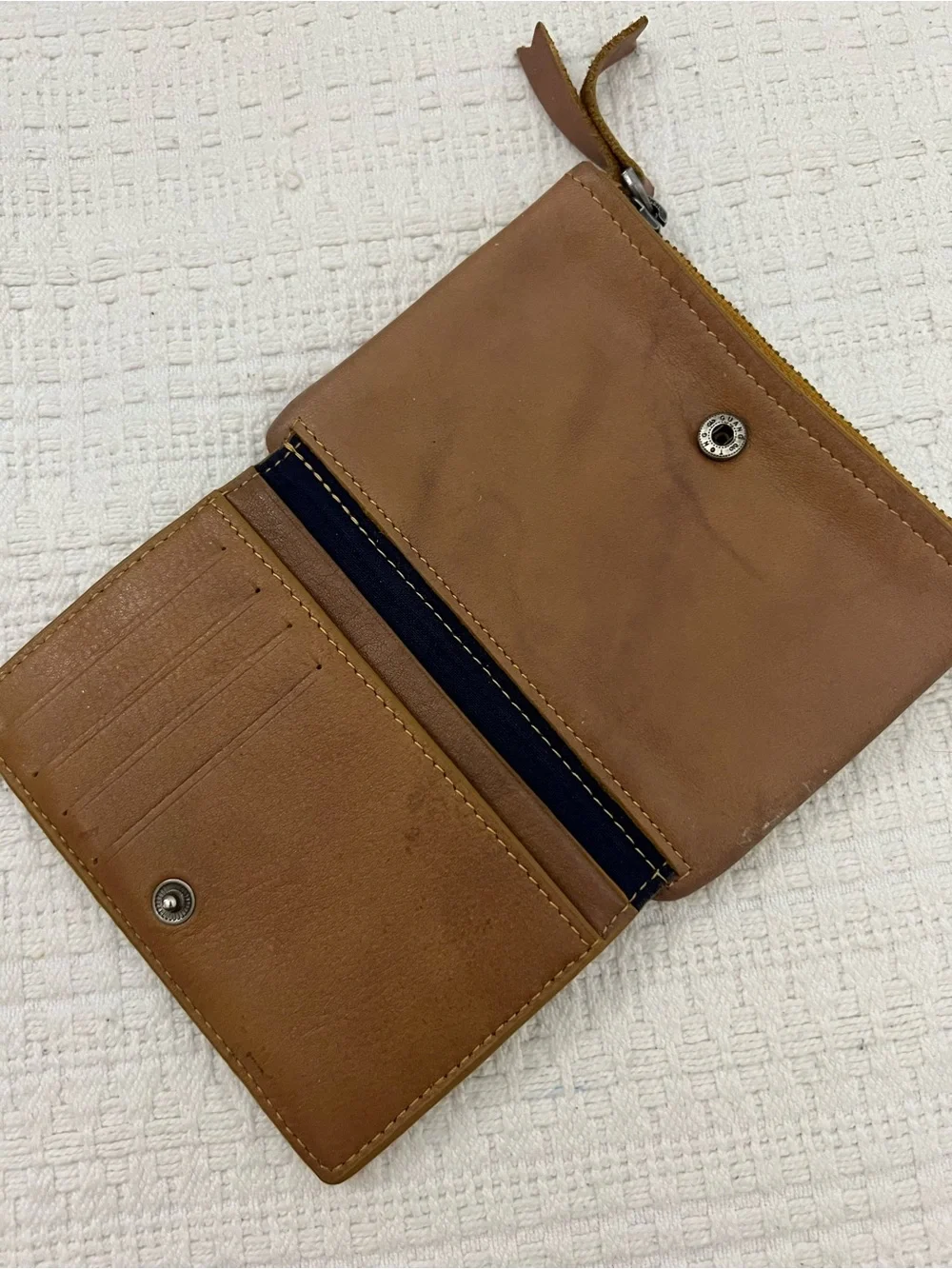 french brand ‘nat&nin’ leather card wallet